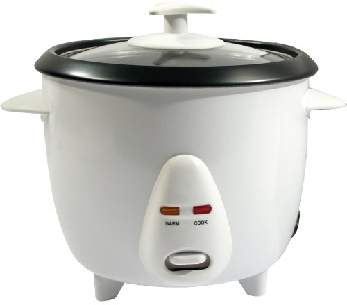 BARGAINS-GALORE NON STICK AUTOMATIC ELECTRIC RICE COOKER POT WARMER WARM COOK (0.8L)