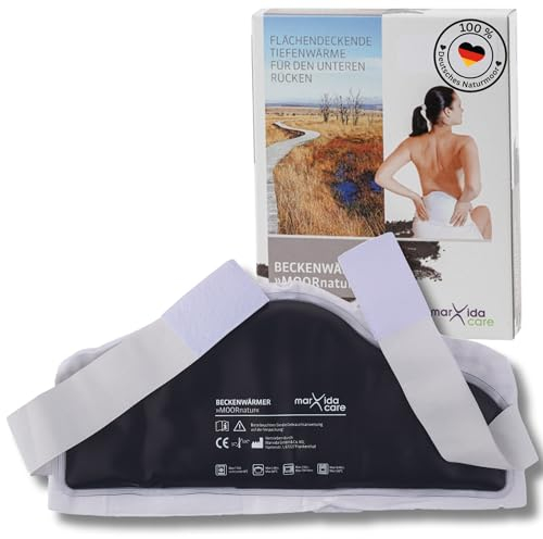 welliebellies MOORnatur® Moorkissen - Intensive Tiefenwärme - Moor Beckenwärmer, Wärmekissen für Mikrowelle zur Entspannung