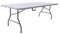 Briconess.com Tavolo Pieghevole in Acciaio e plastica 240x76x74 h cm