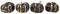 HEITMANN DECO Kürbis Set 4er schwarz, ca. 15 x 15cm, 1090577