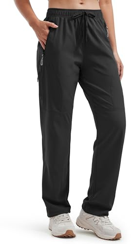Libin Pantalones Trekking Cargo Mujer Ligera Secado Rápido Impermeable Senderismo Pantalone de Viajes al Aire Libre Campamento Golf Pesca Montañismo Caza