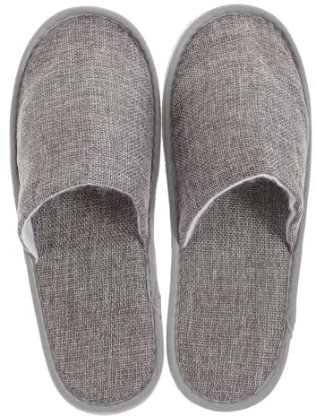 AOKWAWALIY Zapatillas plegables portátiles de viaje Zapatillas de viaje pantuflas de estilo japonés de hotel plegables de hotel para invitados pantuflas es