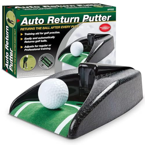 Golfboll automatisk returmaskin golfputtande kopp för träning och övning