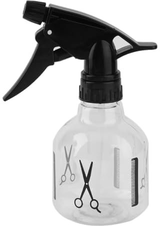 Licsaliwe Bouteille de pulvérisateur Salon en plastique coiffure à eau bouteille de pulvérisateur Barber Fine brume vide 250 ml pour coiffure 1 pcs, pulvérisation