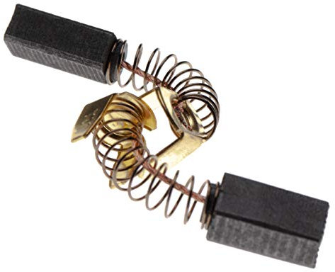 vhbw 2x balais charbon 5 x 8 x 12,5 mm compatible avec Makita 9503BH, DA3000R, DA3000, JN1601, 9911, 9910, 9522NB, 9501BH, 9521NB outil électrique
