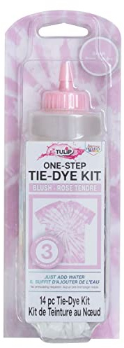 Tulip One-Step Tie-Dye Kit, Vibrant Colors for Fabric 4 fl oz, Blush