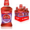 Colgate Max White Purple Reveal Lot de 4 flacons de rinçage buccal de 500 ml – Notre pouvoir violet pour des dents plus blanches, sans alcool
