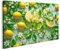 islandburner Prime Bild auf Leinwand Kreative Fruchtige Tapete Zitrone Scheiben Blumen Kreative Fruchti Bilder Wandbilder Poster