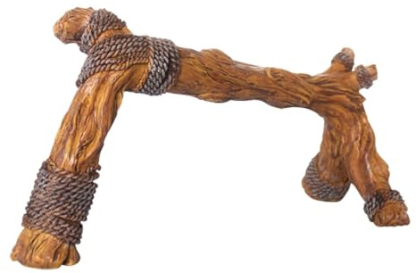 Shaersu Terrarium Branches For Reptiles, Reptile Habitat Wood Climbing Branches, Multi Functional Pet Habitat Decoration for Snakes, Tortoises Frogs, Chameleons, and Lizards