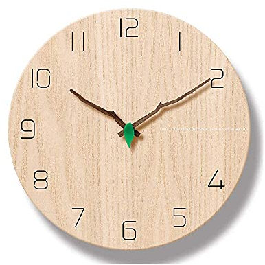 Jewelry Orologio da Parete Acrilico da 30 cm annuale Orologio da Parete annuale Orologio Silenzioso Orologio in Legno Orologio da Parete Jewelry