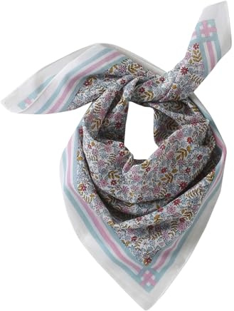 VERTBAUDET Foulard imprimé fleurs fille écru TU