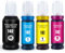 GREENSKY Tinte 102 104 - Kompatibel mit Epson 102 104 Multipack für Epson EcoTank ET-4850 ET-2850 ET-2870 ET-4800 ET-2876 ET-2862 ET-4856 ET-2856 ET-2810 ET-2820 ET-2861 ET-3850 ET-1810 ET-2875 (5P)