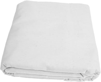 LIFKOME Lona Protectora De Algodón 170x200 Cm Lavable Reusable Para Pintura y Polvo Funda Antipolvo Para Suelos y Muebles Protección Múltiple 1 Unidad Uso Doméstico y Profesional