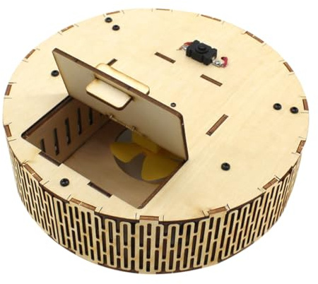 FELTECHELECTR DIY Robot Vacuum Cleaner Building Kit for Stem Learning Science Project with Electric Motor Educational Engineering Model