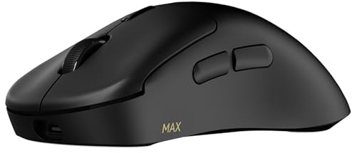 Rapoo VT3 MAX Gen-2 Ratón Gaming Inalámbrico, Sensor Paw 3950 Ultimate, 30000DPI, Verdadero Sondeo de 8000 Hz, Ultraligero 53g, Batería de hasta 750h, Interruptor Óptico 120M, 10 Botones Programables