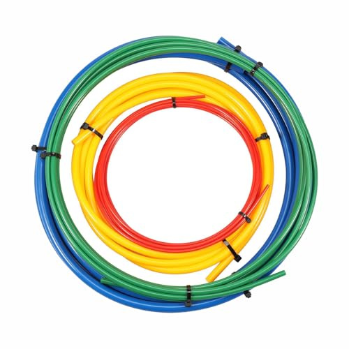 4 st kopparrörskydd för luftkonditionering, 4M/13,12ft PE AC kopparrör rörböjare 6/3 mm 13/8 mm 9/5 mm 16/5 mm böjningsremsa för att förhindra knäppningar och sprickor