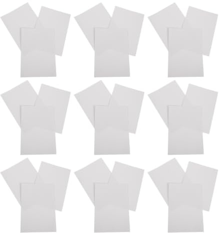 Yardenfun Pegatina Autoadhesiva para Rompecabezas, Papel de Respaldo sin Residuos para Conservar y Proteger Puzzles Terminados, 100 Hojas para Exhibir en Tableros o Vitrinas