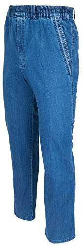Karoline Herren Freizeithose, Stretchjeans - Blau (M2), Groesse: XXXL