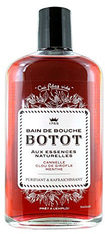 Botot Bain de Bouche Cannelle Clou de Girofle Menthe, 250 ml