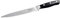 Probus 673103 Trinity - Coltello da cucina dentato, 24,5 cm, affilato a mano, con lama ondulata, coltello da cucina seghettato in acciaio INOX, manico in plastica POM, argento/nero