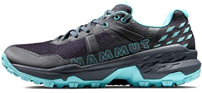 Mammut Sertig II Low GTX Women | Wanderschuhe für Damen, Outdoor Schuhe, Wasserdichte Trekkingschuhe, Gore-Tex Sportschuhe, Leichte Bergschuhe | Black-Dark Frosty, 8