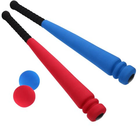 INOOMP Mazza Da Baseball in Schiuma Gioco Sportivo All'aperto E Indoor per Principianti Pratica Gioco Allenamento Kit Da Baseball Sportivo