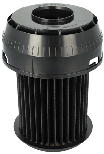 vhbw Faltenfilter kompatibel mit Bosch BGS 61832 NL/03 Bosch Roxx X, 61832 NL/04 Bosch Roxx X Staubsauger - Patronenfilter, Schwarz