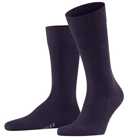 FALKE Herren Socken Family M So nachhaltige Baumwolle einfarbig 1 Paar, Rot Wineberry 8761, 43-46