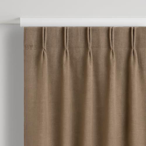 Byour3 - Binario Tenda Soffitto - Bastoni per Tende Arricciate Binari Scorrevoli Barre per tende a onda tenda a Pannello Porta Finestra Camera da Letto Soggiorno Cucina