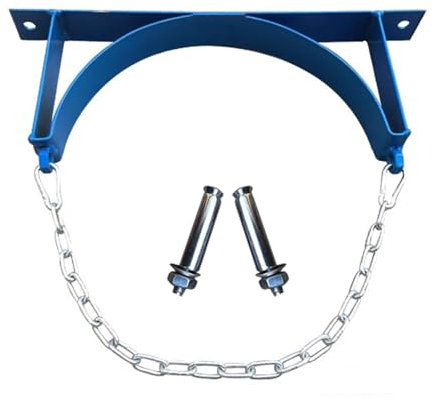 Sauerstoffflaschenhalter, Einzel-/Doppel-Sauerstoffflaschenständer für Krankenhäuser, Zuhause, hängende O2-Halterung, Flaschentank, Metallhalterung mit Schrauben, verstellbares Flaschen-Festwerkzeug (