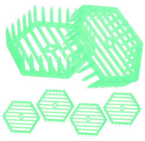 DOITOOL 6 Pièces Kit Outil Apiculture Contrôle Dépôt Reine Panneau Élevage Accessoire Pratique pour Apiculteurs Couleur Aléatoire