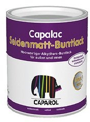 Caparol Capalac Seidenmatt Buntlack 750ml RAL 9006 Weißaluminium