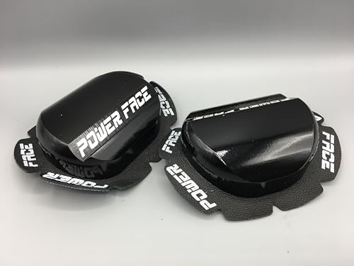 Power Face Madera Rodilleras – Classic Negro