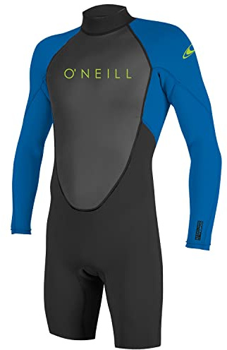 O'Neill Neoprenanzug Kinder Reactor-2 2mm Back Zip L/S Spring BLK/Ocean 10