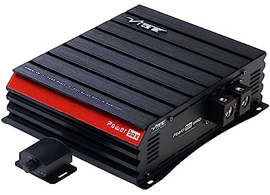 Vibe Audio 6600W max monoblock amplifier 3300W RMS powerbox pro car audio full range. Subwoofer amplifier. Mono Speaker amp.