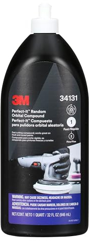 3M Perfect-It Random Orbital Compound, 946 ml, 34131E White