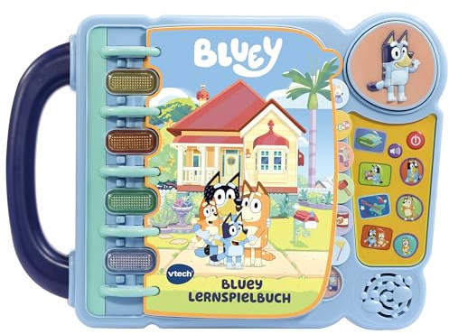 Bluey Interaktives Lernspielbuch - 14 Seiten mit Originalstimmen