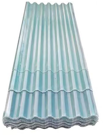 2mm FRP-Tageslichtplatten,Transparent Wellplatten,Metall Dachblech Wellblech Dachplatten,Schlagfestigkeit/Anti-UV Dach Platten,Stoßfeste Dachpaneele,1/3/4/6/9/11/13/16 Stk (0.9x1.7m/35x67in,9 Pcs)
