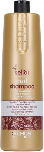 Shampoo EchosControllo Ricci per Capelli Mossi e Ricci con Argan, 1000 ml