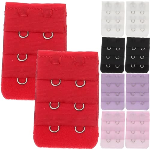 GALPADA Prolongateur Soutien- 3 Rangées 2 Crochets Extension De Soutien- Femme pour Ajuster Le Dos 10 Pièces pour Grossesse Et Confort Quotidien