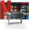 [Netflix-zertifizierter & AI-Auto-Fokus] XuanPad Beamer mit WiFi & Bluetooth 28000L 1080P Projektor 210° drehbarer Stand, Automatische Keystone-Korrektur, Staubentfernungs- und Wärmeableitungsdesign