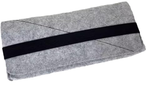 Bärbar stötsäker dammtät tangentbords- och musväska för Azoth/Strix Scope tangentbordsväska med elastiskt bälte