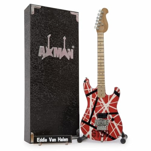 Eddie Van Halen angosciato - Replica per chitarra in miniatura