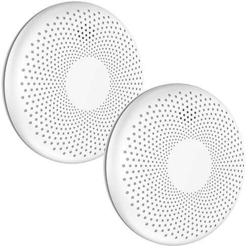 Aroha Safety Pro Kombination Rauchmelder und Kohlenmonoxid Melder - 10 Jahre Batterie - Kombinationsmelder, CO Melder & Feuermelder - 2 Set