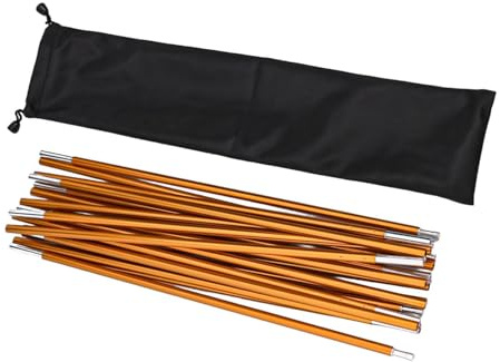 EpheyFIF Mât de tente de camping en alliage d'aluminium de 8,5 mm 320/340/360/390/410 cm Accessoires essentiels de camping Poteau de tente de rechange