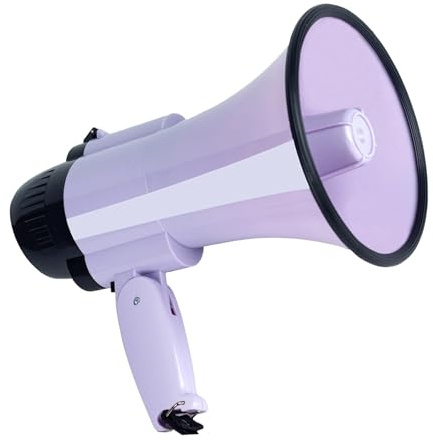 Hellery Portable Megaphone, And Easy to Install, Ideal for Professionals And Street Vendors. Powerful 30W.