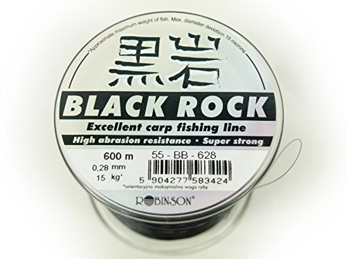 Robinson Black Rock Carp Line 0,26mm 13kg 600m monofile Karpfenschnur