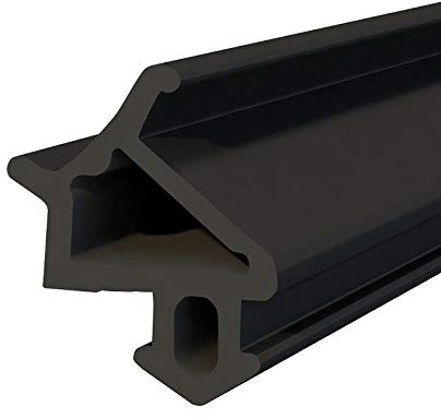 DQ-PP Fensterdichtung – Schwarz – 20 Meter – S-1530 Universell – PVC Fenster – Gummidichtug Dichtband – Kunststofffensterdichtungen – ALU Profildichtung Türdichtung