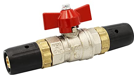 Pipetec Steckfitting Steck-Kugelhahn für Heizung 16x2