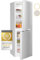 Exquisit Réfrigérateur-congélateur KGC145-50-E-040F Argent | 4 étoiles | Contrôle de la température | Étagère en verre | Capacité nette : 140 L (89/51) L | EEK : F